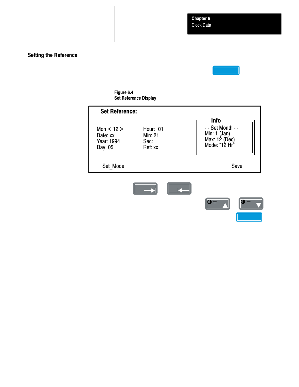 Setting the reference | Rockwell Automation 1201 GRAPHIC PROGRAM TERM 3.XX User Manual | Page 44 / 64