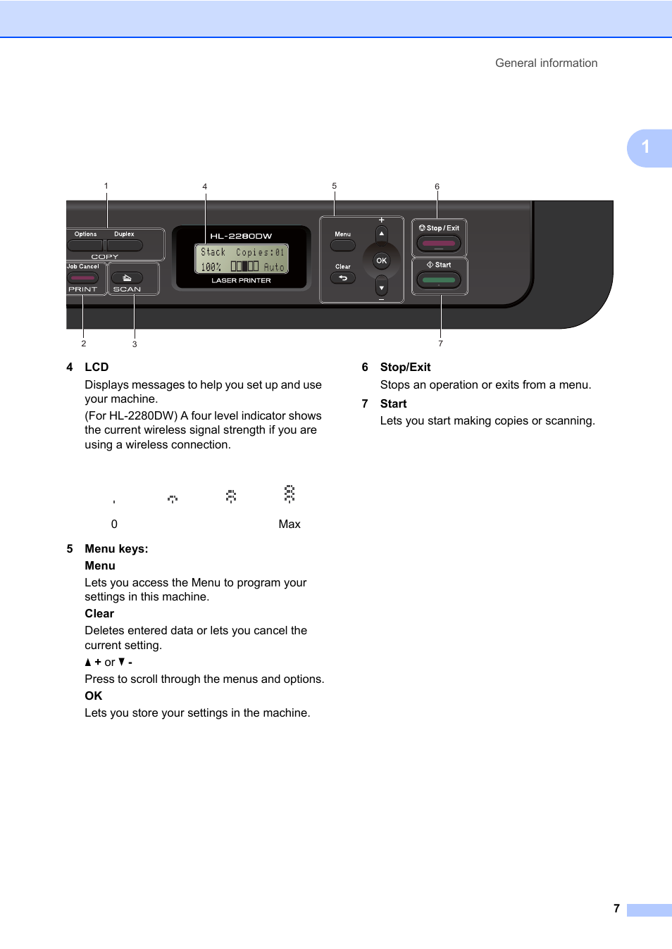 Brother DCP-7065DN User Manual | Page 21 / 116