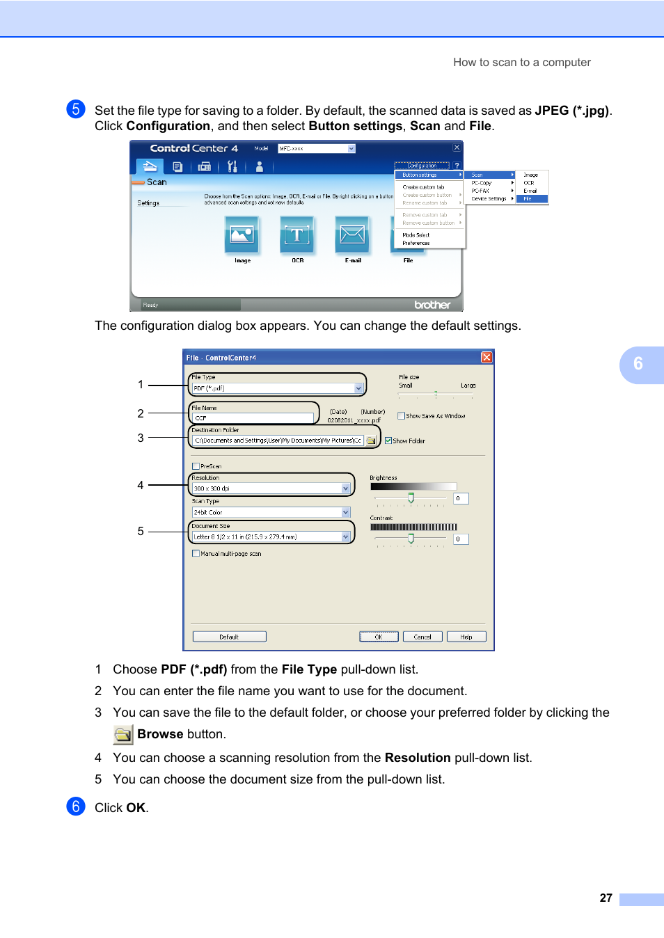 Brother DCP-7065DN User Manual | Page 41 / 116