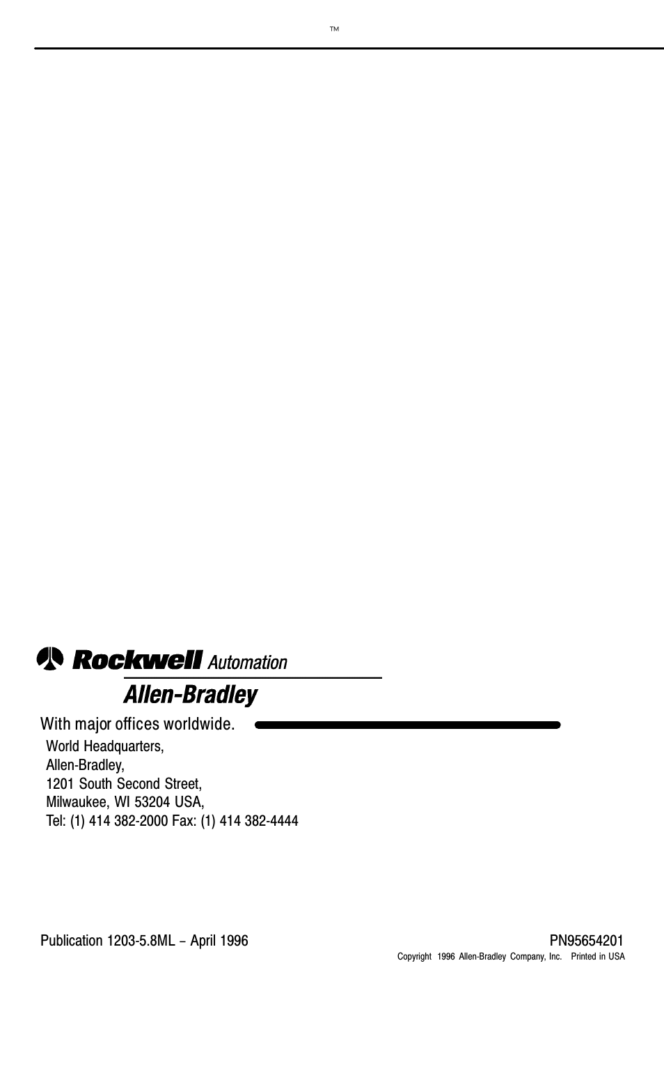 Rockwell Automation 1203-FM1 FLEX I/O SCANport Module User Manual | Page 11 / 11