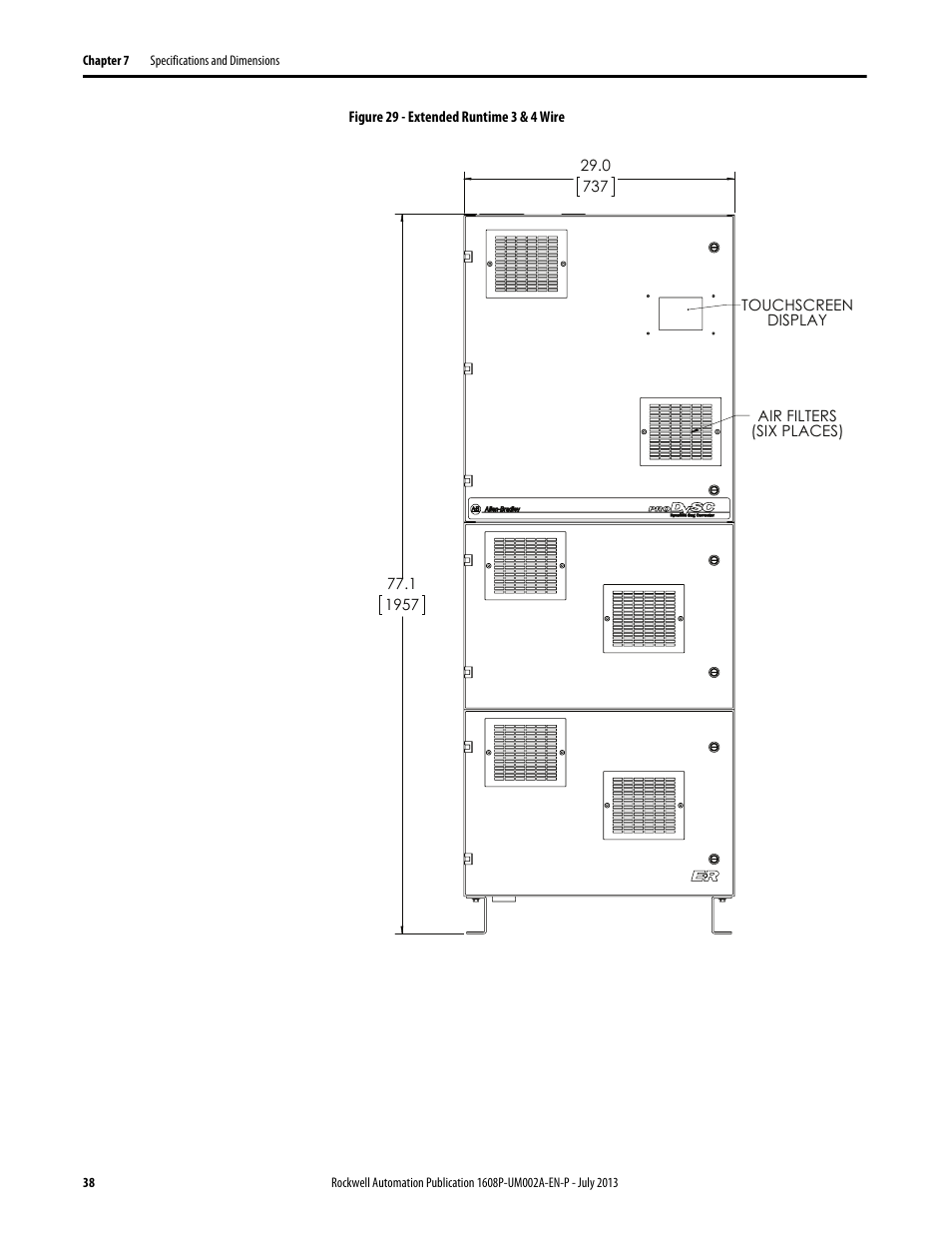 Figure 29 - extended runtime 3 & 4 wire | Rockwell Automation 1608P ProDySC User Manual, 100/110 A User Manual | Page 38 / 40