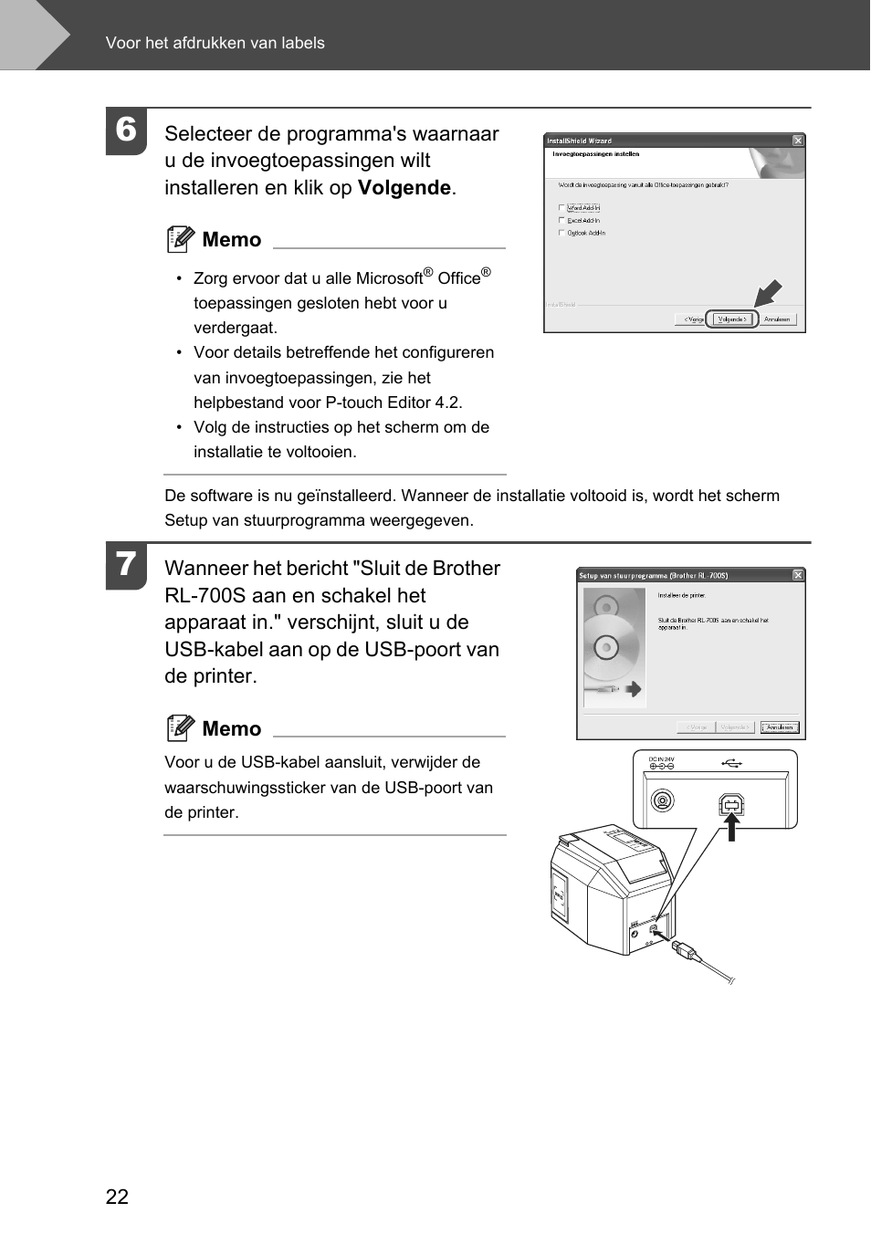 Brother P-touch RL-700S User Manual | Page 112 / 181