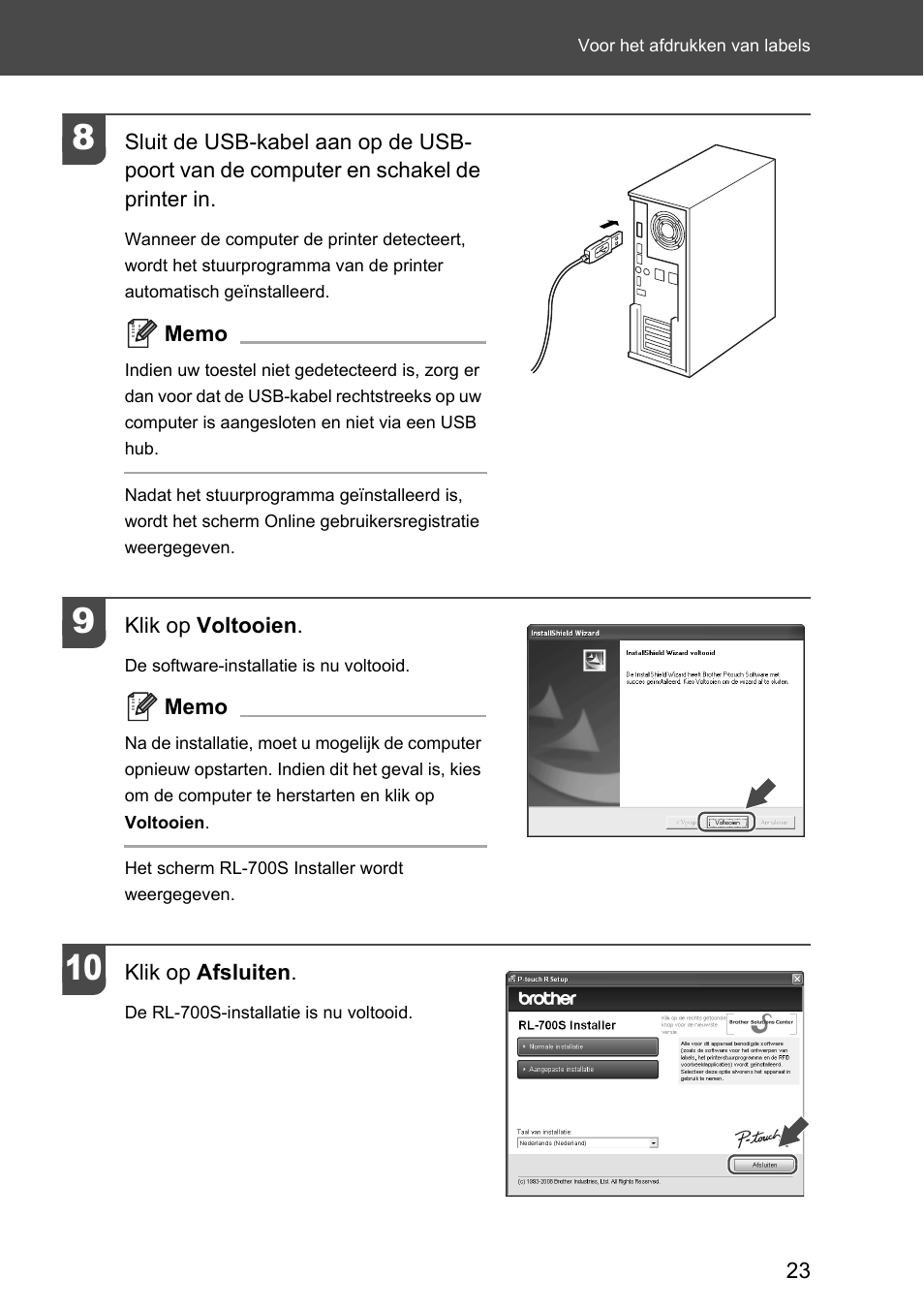 Brother P-touch RL-700S User Manual | Page 113 / 181