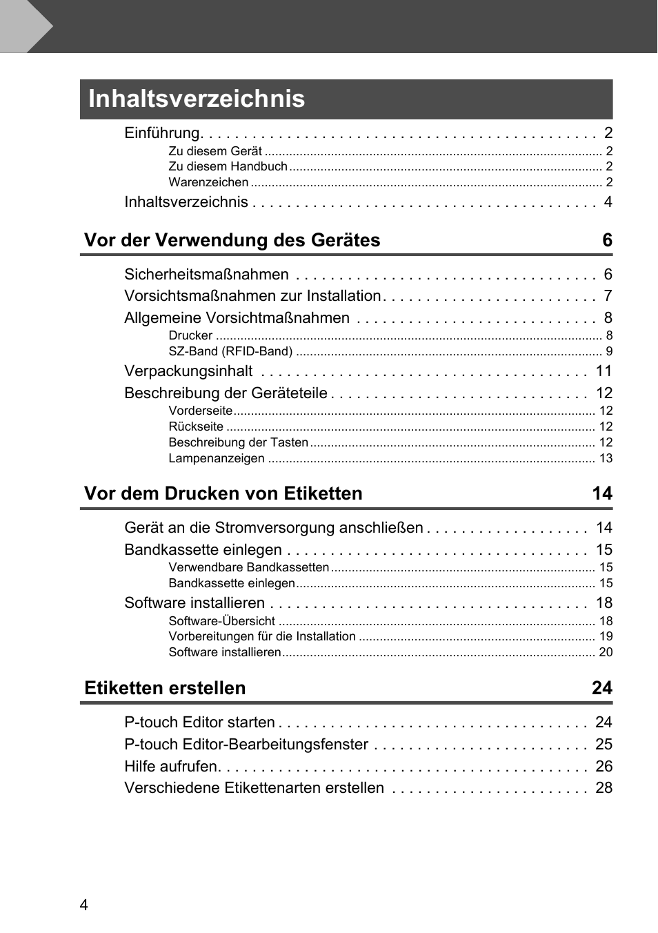 Brother P-touch RL-700S User Manual | Page 139 / 181