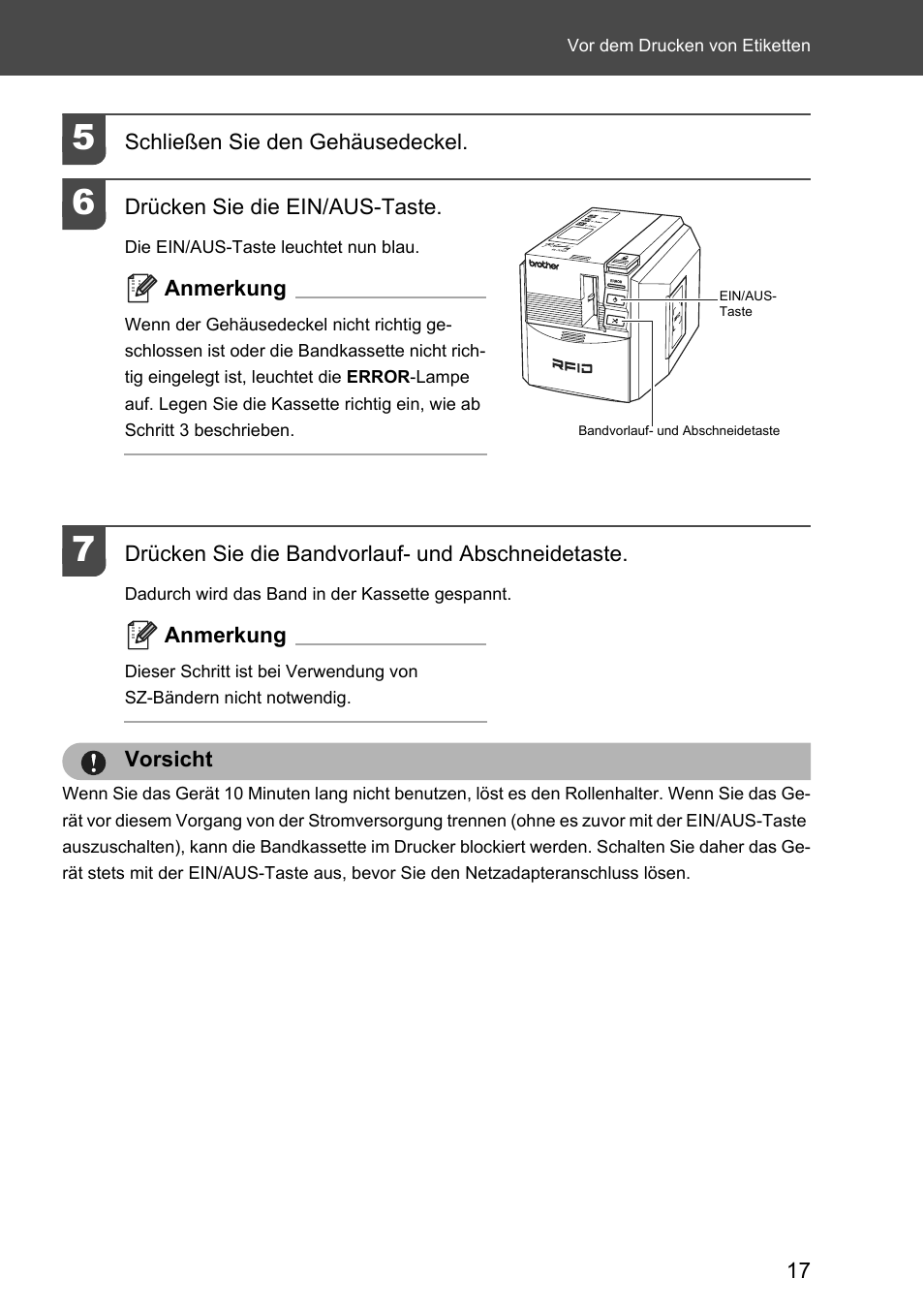 Brother P-touch RL-700S User Manual | Page 152 / 181