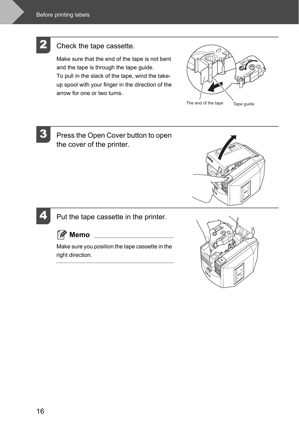 Brother P-touch RL-700S User Manual | Page 16 / 181