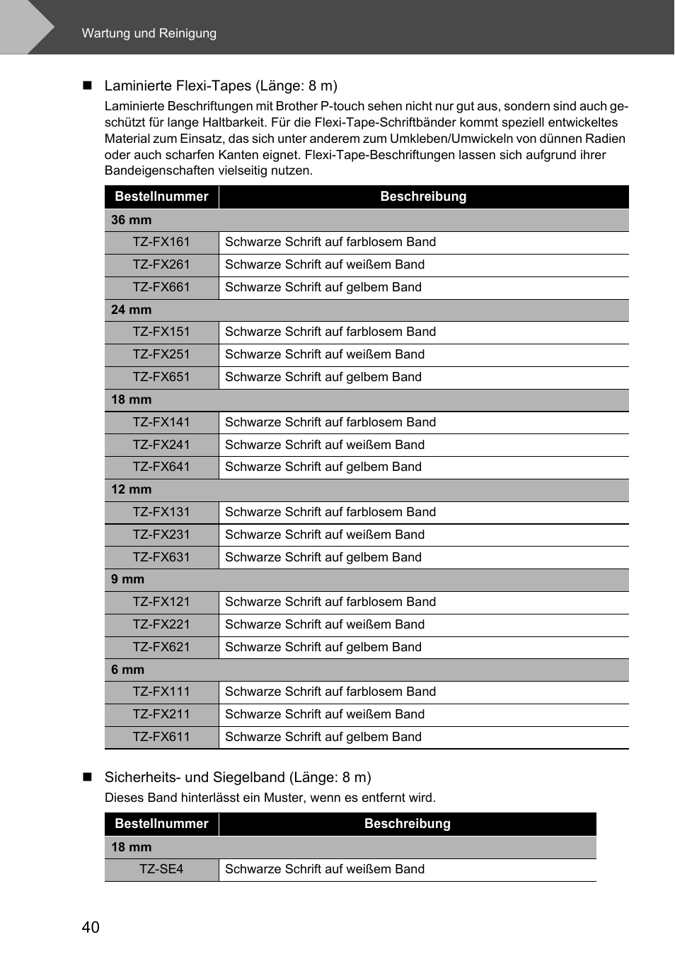 Brother P-touch RL-700S User Manual | Page 175 / 181