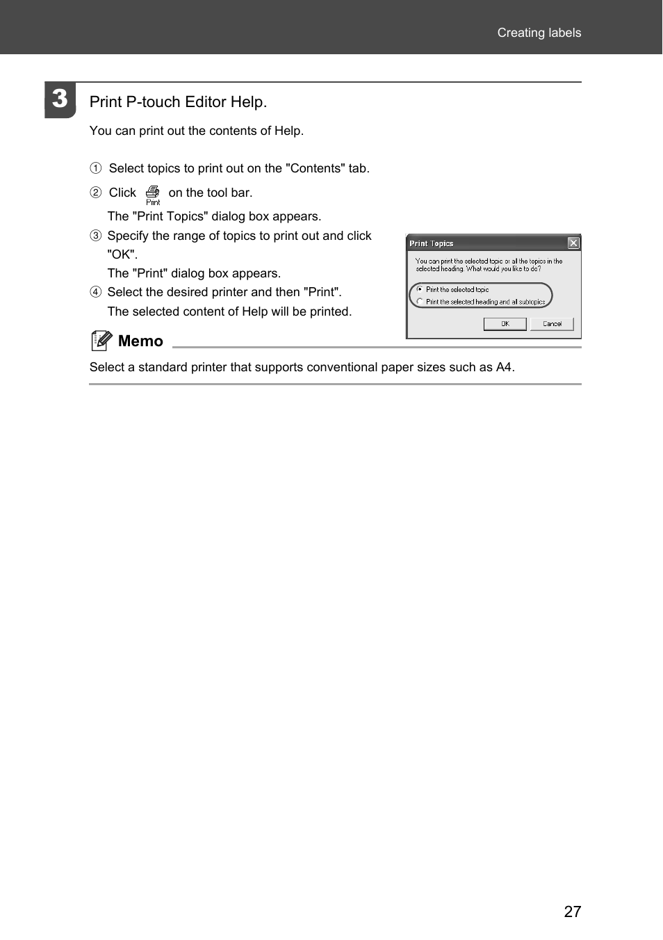 Brother P-touch RL-700S User Manual | Page 27 / 181