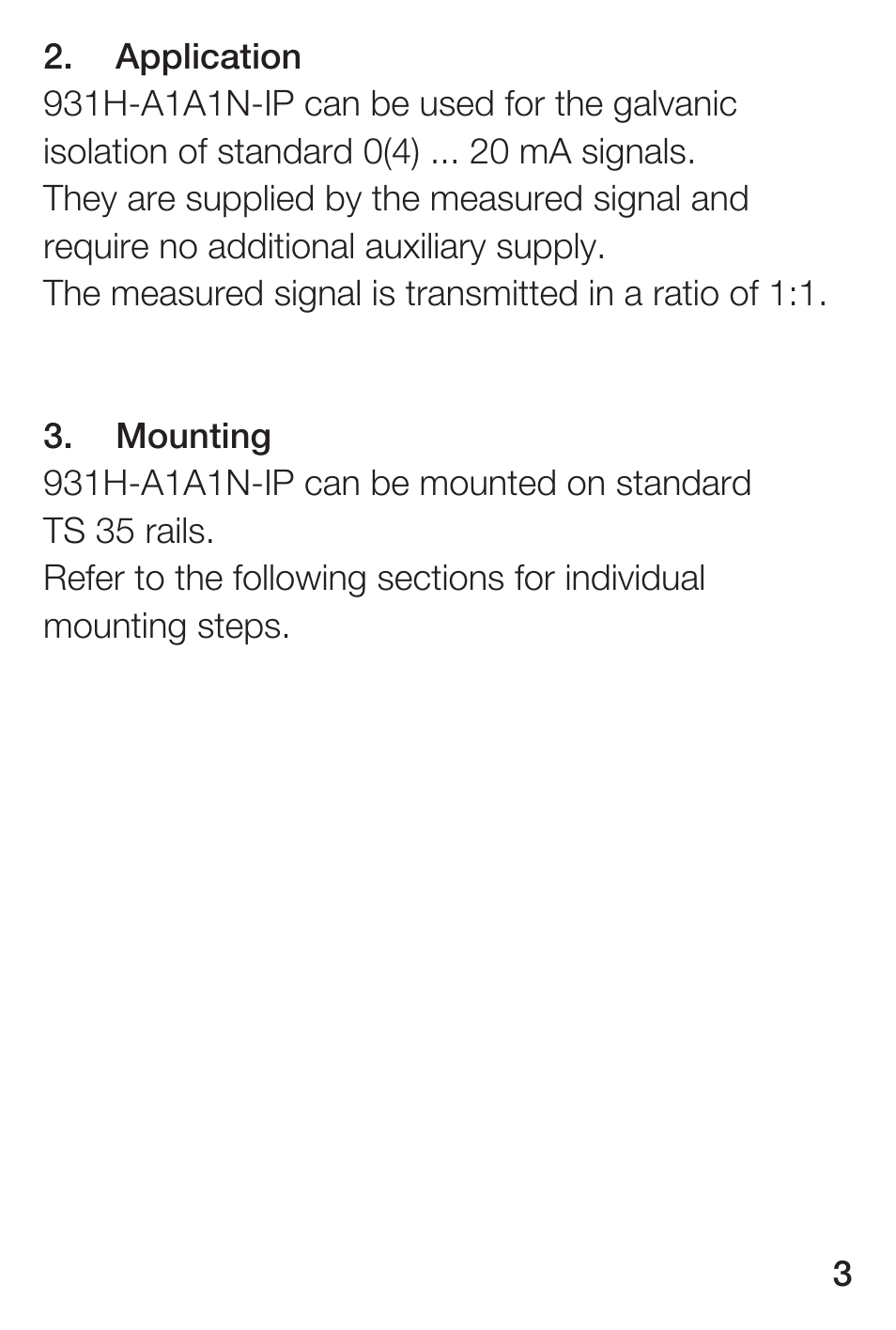 Rockwell Automation 931H-A1A1N-IP Passive Isolator, 1 Channel User Manual | Page 3 / 54