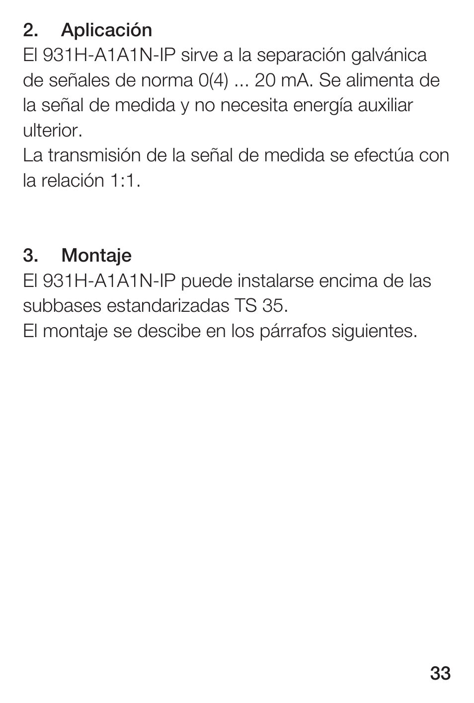 Rockwell Automation 931H-A1A1N-IP Passive Isolator, 1 Channel User Manual | Page 33 / 54