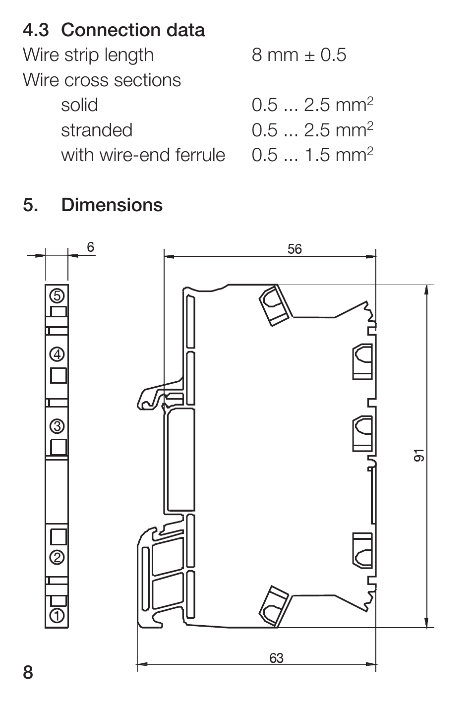 Rockwell Automation 931H-A1A1N-IP Passive Isolator, 1 Channel User Manual | Page 8 / 54