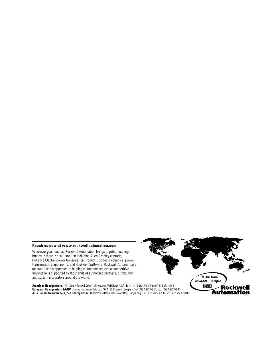 Rockwell Automation 1305 DYNAMIC BRAKES User Manual | Page 12 / 12