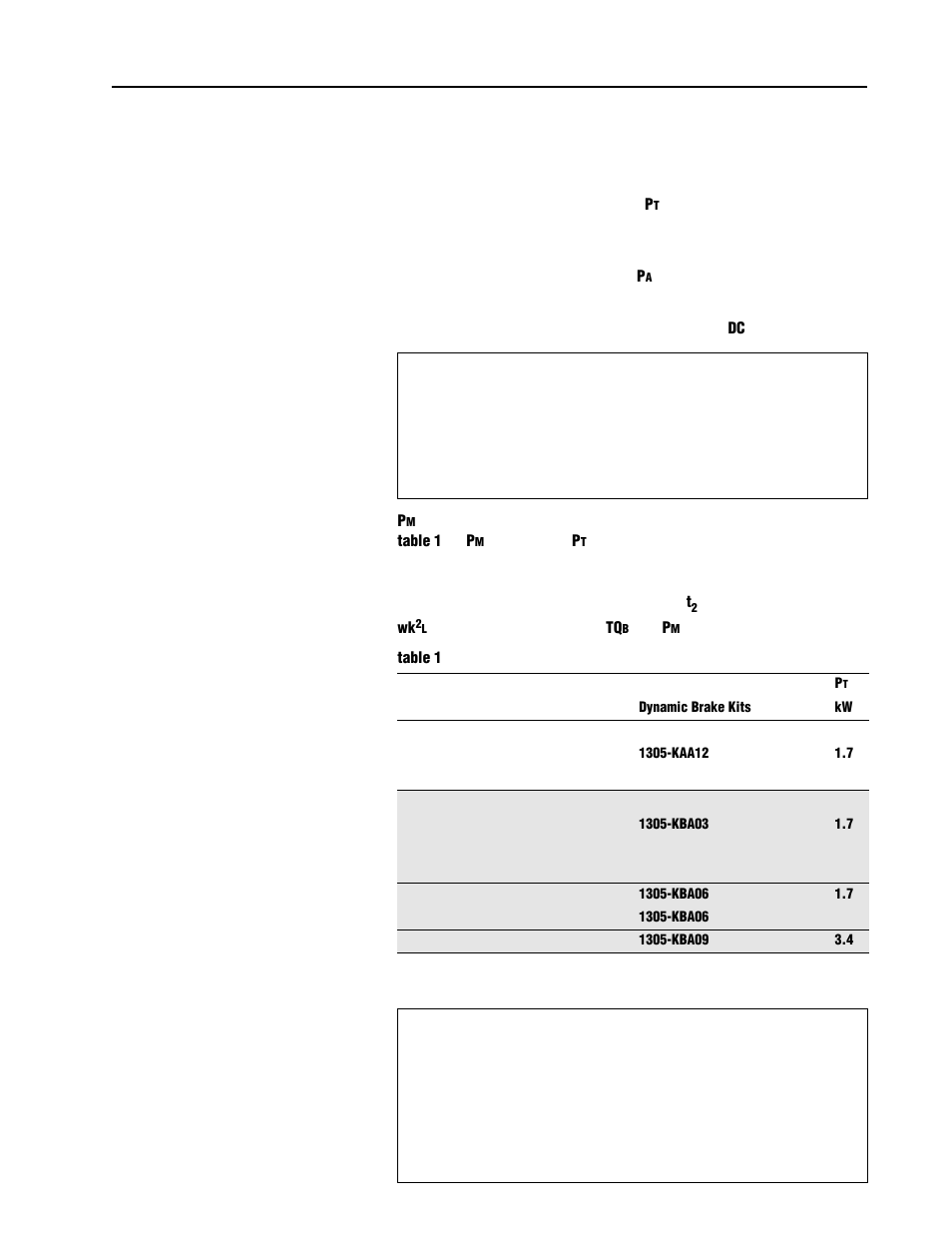 How to select a brake | Rockwell Automation 1305 DYNAMIC BRAKES User Manual | Page 4 / 12