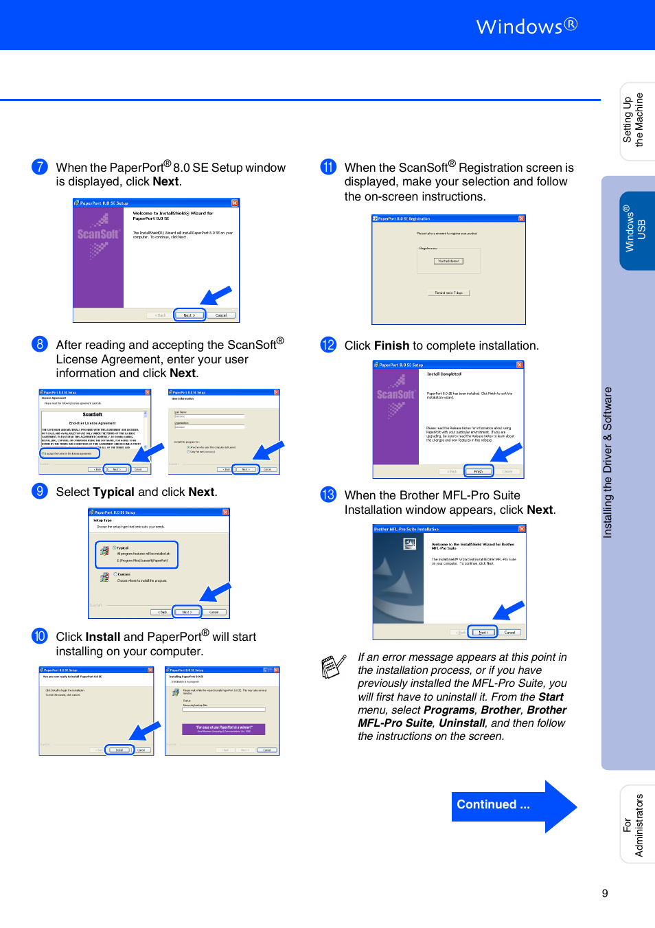 Step 2 | Brother DCP-8020 User Manual | Page 12 / 54