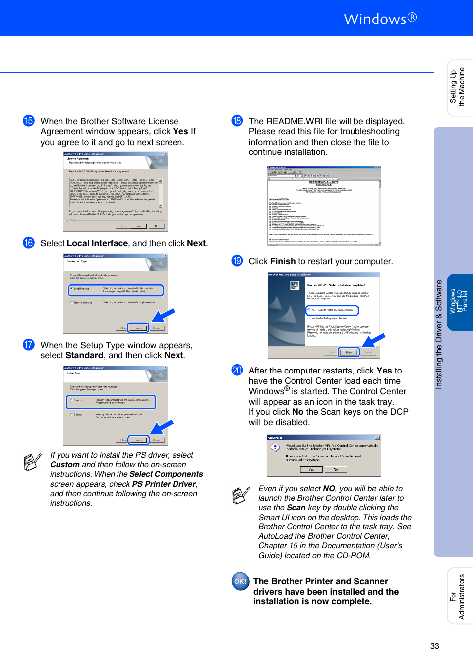 Brother DCP-8020 User Manual | Page 36 / 54