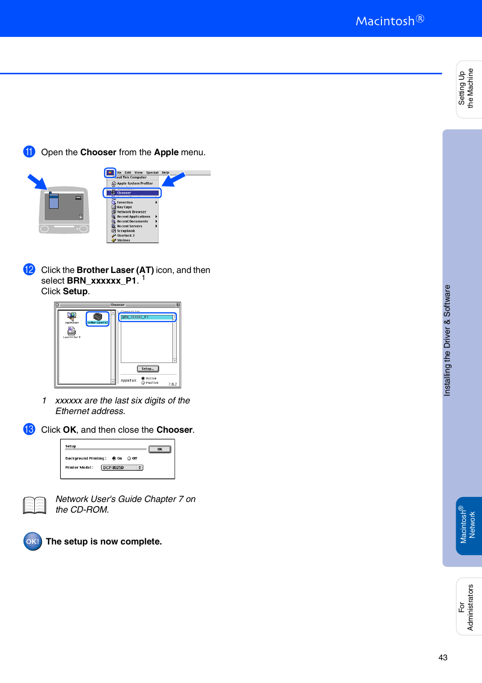 Brother DCP-8020 User Manual | Page 46 / 54