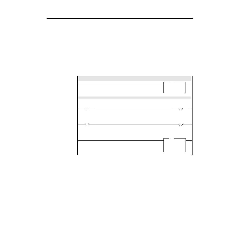 Slc ladder logic program example | Rockwell Automation 1336-GM6 Enhanced DeviceNet Communications Module User Manual | Page 69 / 172