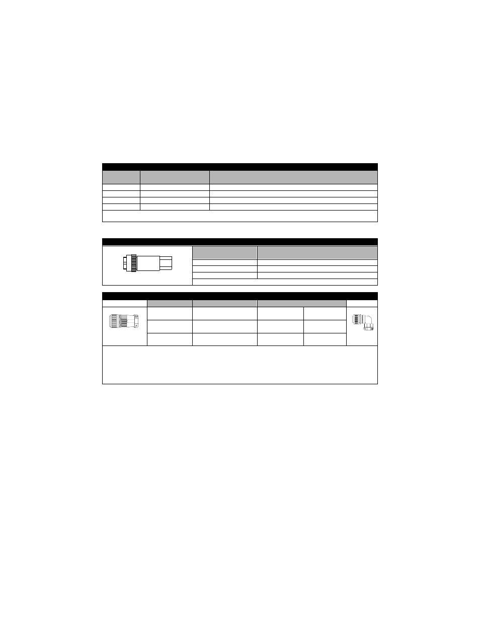 Options: connectors and shaft seals, Shaft seal kits, Connectors and connector kits | Shaft seal kits connectors and connector kits | Rockwell Automation 1398 N-Series Brushless Servo Motor Manual User Manual | Page 9 / 12