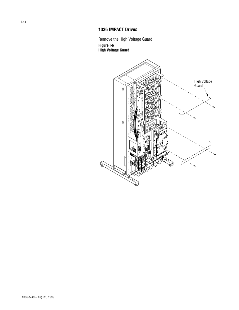 I-14, 1336 impact drives | Rockwell Automation 1336-SN-SP19A Snubber Board Kit, 1336-SN-SP19A User Manual | Page 14 / 28