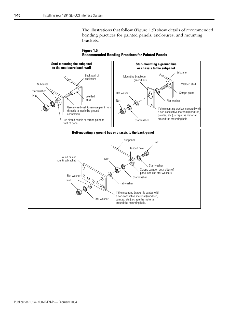 Rockwell Automation 1394 SERCOS Interface Multi-Axis Motion Control System Installation Manual User Manual | Page 20 / 147