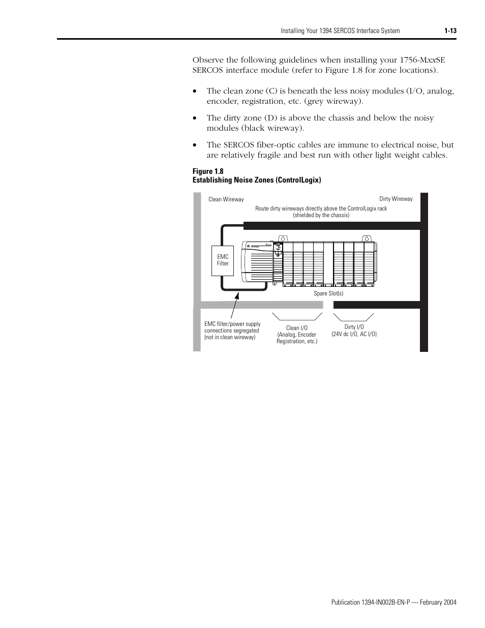 Rockwell Automation 1394 SERCOS Interface Multi-Axis Motion Control System Installation Manual User Manual | Page 23 / 147