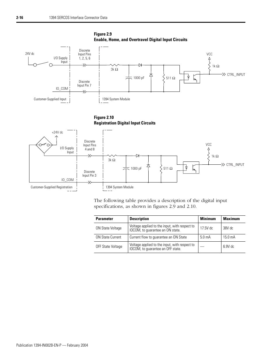 Rockwell Automation 1394 SERCOS Interface Multi-Axis Motion Control System Installation Manual User Manual | Page 48 / 147