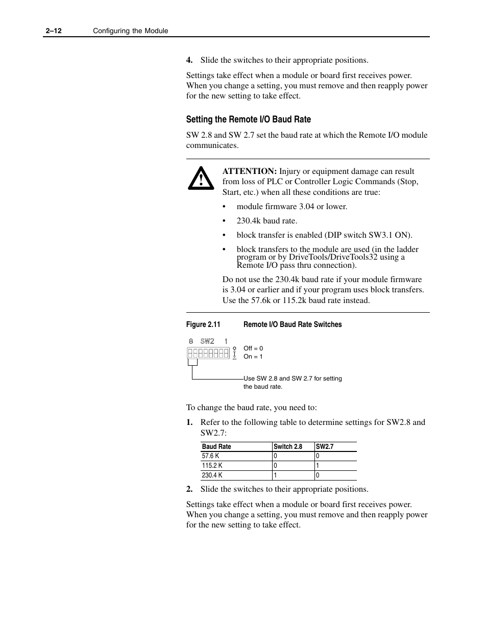 Rockwell Automation 1336-GM1 Remote I/O Communications Module User Manual | Page 28 / 96