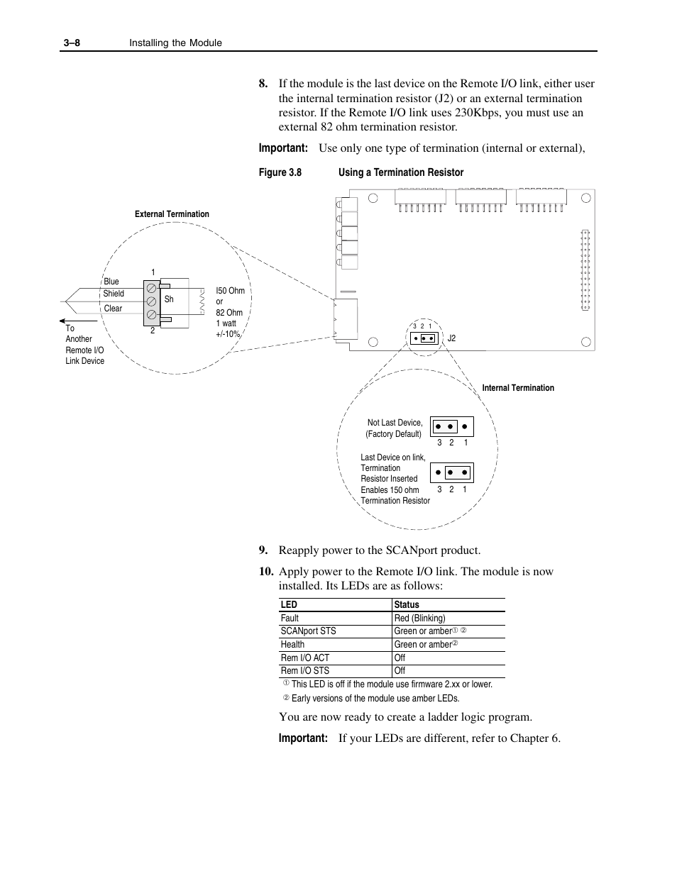 Rockwell Automation 1336-GM1 Remote I/O Communications Module User Manual | Page 38 / 96