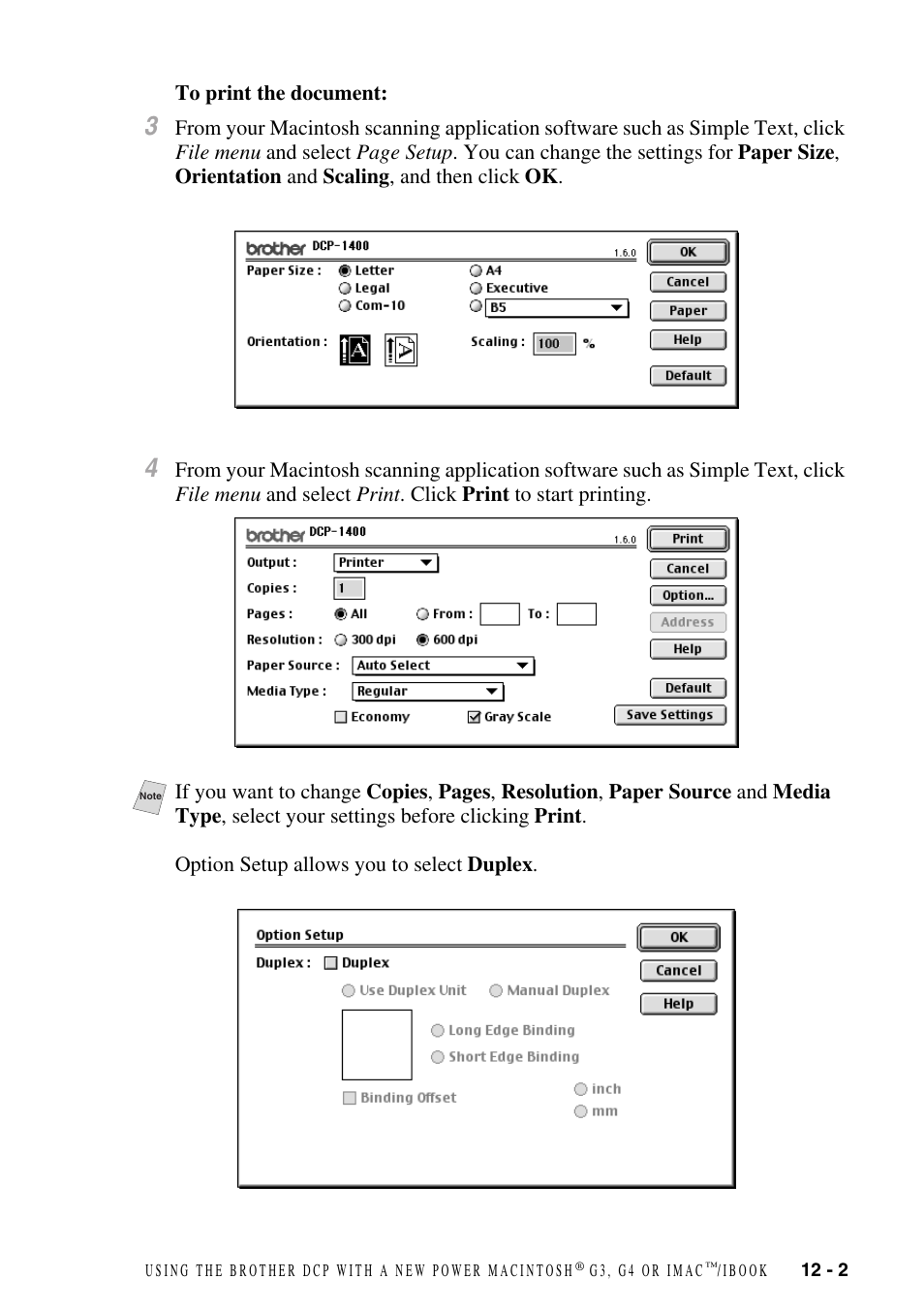 Brother DCP1400 User Manual | Page 103 / 147
