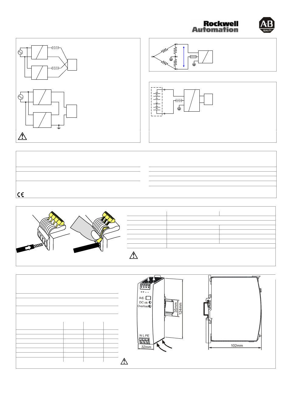 Rockwell Automation 1606-XLS80E DC Power Supply User Manual | Page 4 / 4