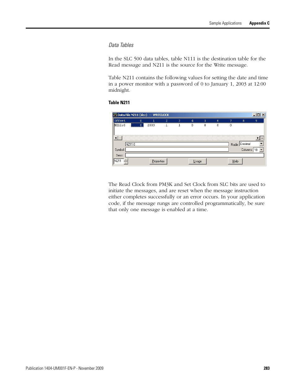 Rockwell Automation 1404-M4_M5_M6_M8 Powermonitor 3000 User Manual, Firmware rev. 3.0 or LATER User Manual | Page 283 / 356