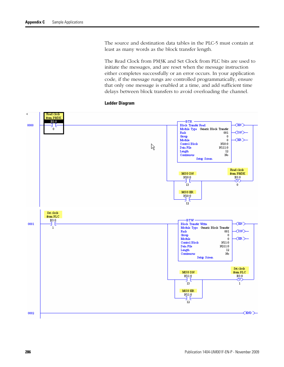 Rockwell Automation 1404-M4_M5_M6_M8 Powermonitor 3000 User Manual, Firmware rev. 3.0 or LATER User Manual | Page 286 / 356