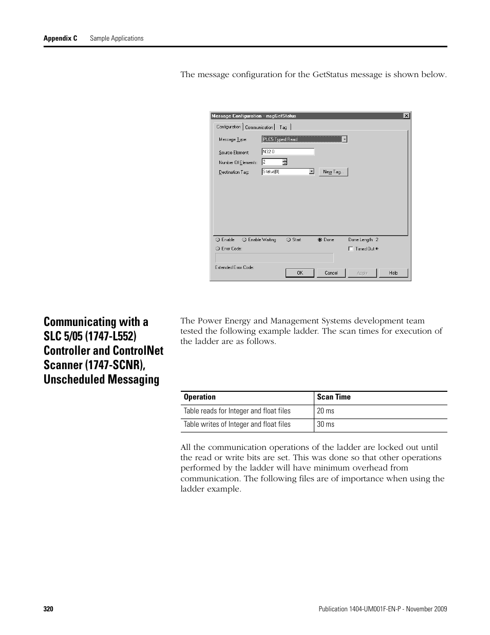 Rockwell Automation 1404-M4_M5_M6_M8 Powermonitor 3000 User Manual, Firmware rev. 3.0 or LATER User Manual | Page 320 / 356