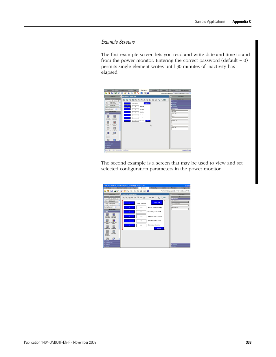 Rockwell Automation 1404-M4_M5_M6_M8 Powermonitor 3000 User Manual, Firmware rev. 3.0 or LATER User Manual | Page 333 / 356