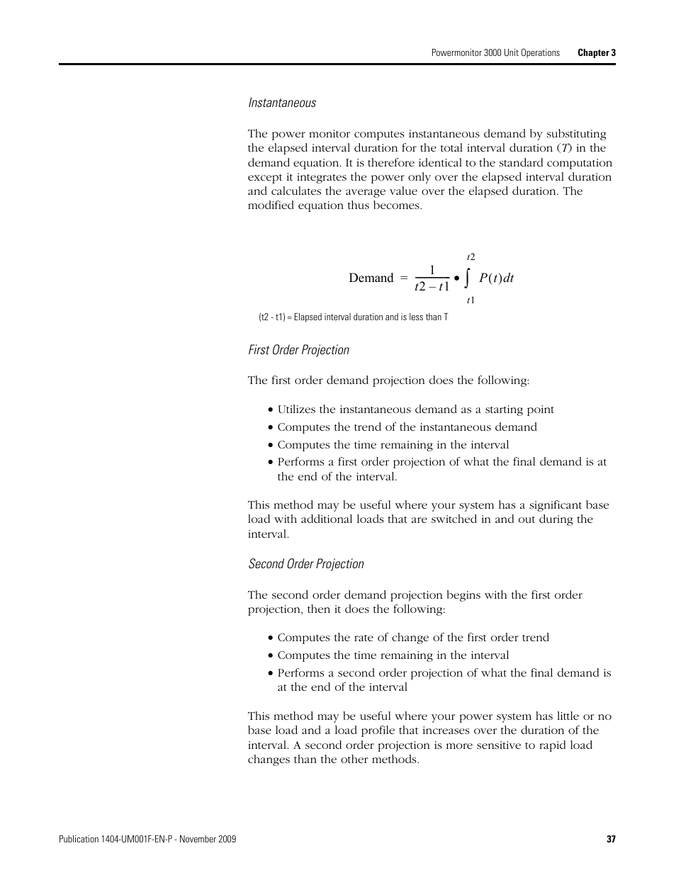 Rockwell Automation 1404-M4_M5_M6_M8 Powermonitor 3000 User Manual, Firmware rev. 3.0 or LATER User Manual | Page 37 / 356