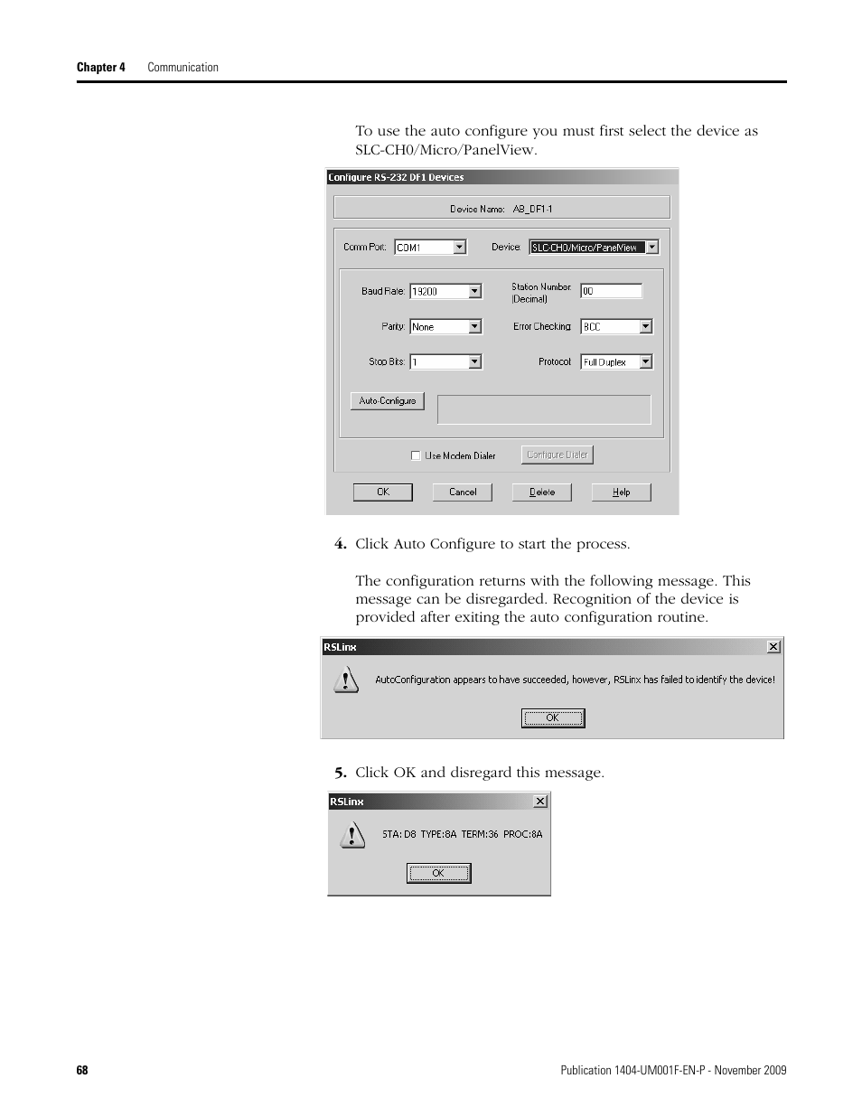 Rockwell Automation 1404-M4_M5_M6_M8 Powermonitor 3000 User Manual, Firmware rev. 3.0 or LATER User Manual | Page 68 / 356