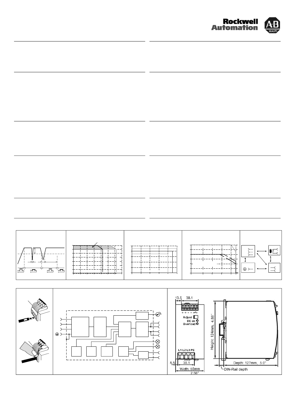 Rockwell Automation 1606-XLS480 DC Power Supply Three-Phase Input User Manual | Page 4 / 4