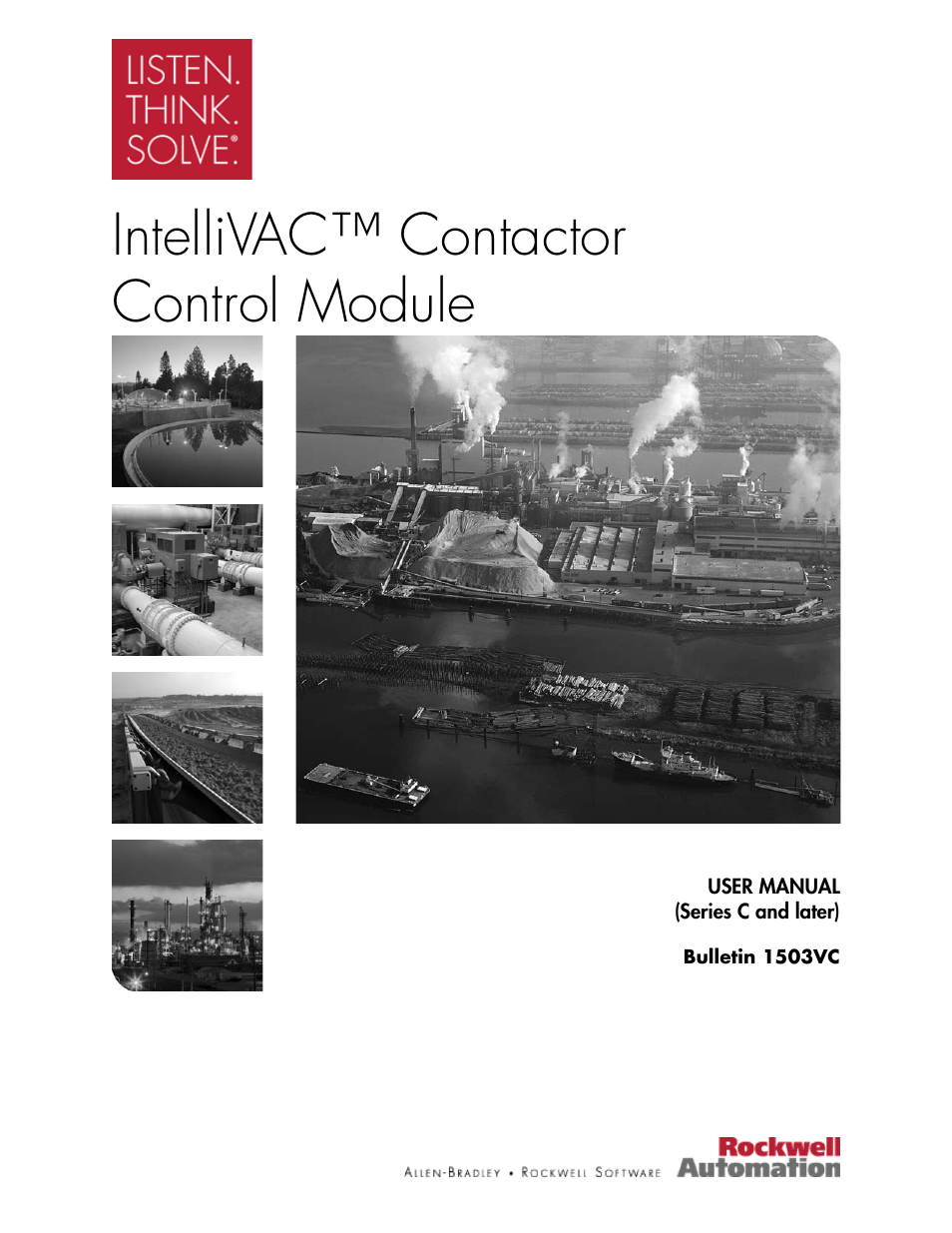 Rockwell Automation 1503 IntelliVAC Contactor Control Module - Series C and later User Manual | 53 pages