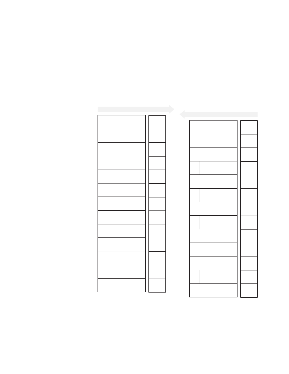 Parameter write, Plc block transfer instruction data, Scattered parameter value write | Rockwell Automation 1336T PLC Comm. Adapter, Series B, FRN 2.xx-3.xx User Manual | Page 162 / 276