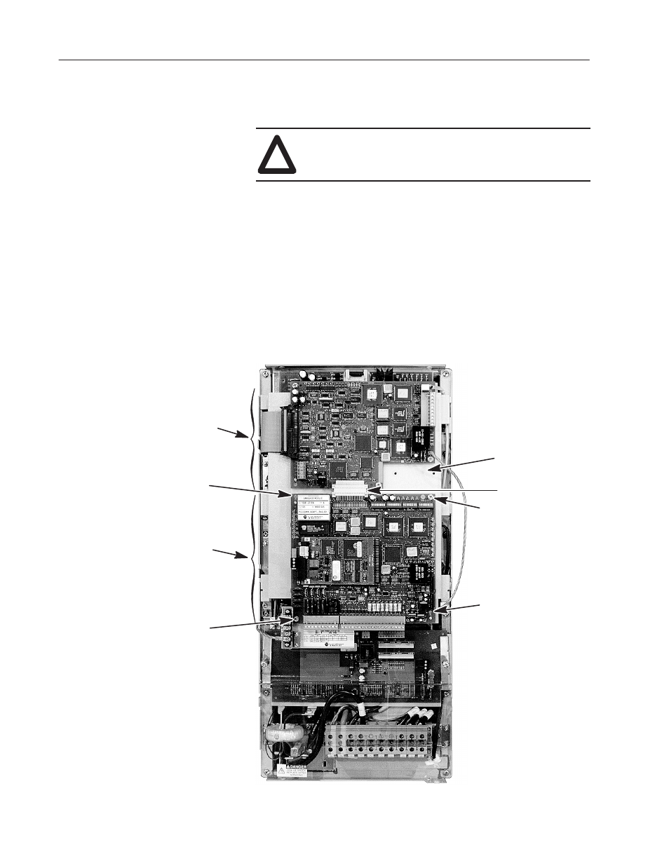 Mounting the plc communications adapter board | Rockwell Automation 1336T PLC Comm. Adapter, Series B, FRN 2.xx-3.xx User Manual | Page 18 / 276