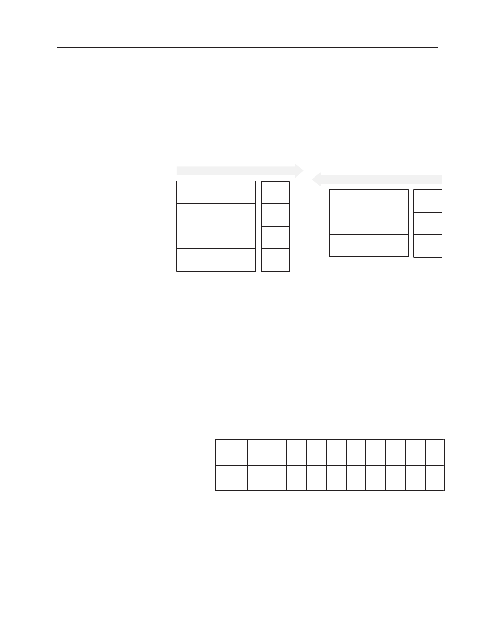 Link write, Plc block transfer instruction data, Message operation | Example, Parameter link clear | Rockwell Automation 1336T PLC Comm. Adapter, Series B, FRN 2.xx-3.xx User Manual | Page 185 / 276