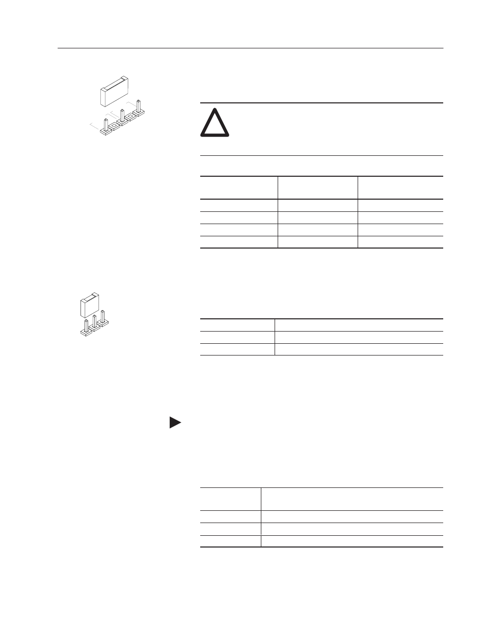 Setting your input voltage, Writing to bram, Terminal block locations | Rockwell Automation 1336T PLC Comm. Adapter, Series B, FRN 2.xx-3.xx User Manual | Page 19 / 276