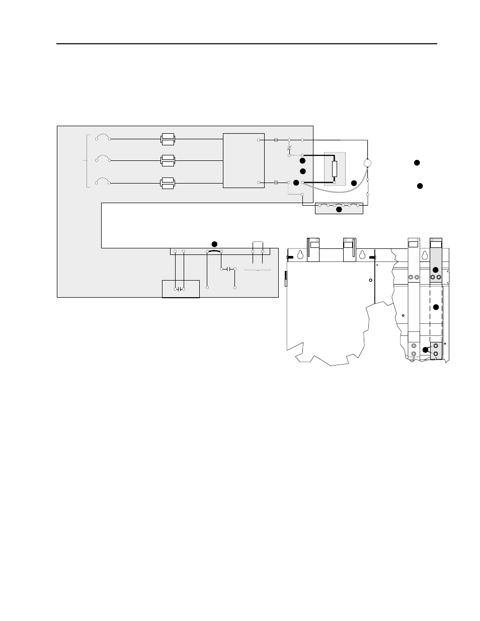 Connect the motor series field between s1, Verify that the jumper between terminals 3 | Rockwell Automation 1397 Open Chassis Dynamic Brake User Manual | Page 11 / 16