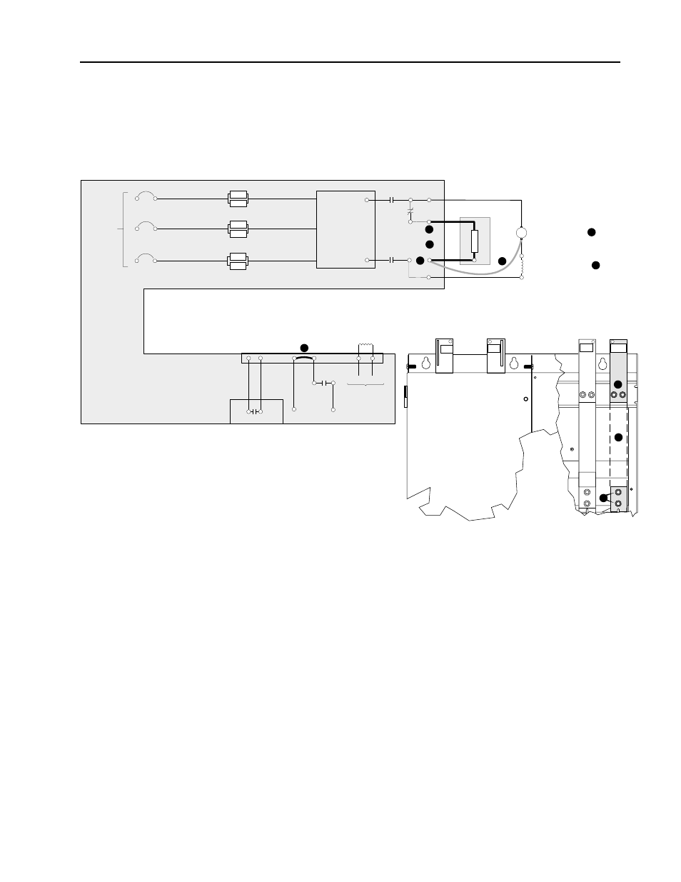 Connect the motor series field between s1, Verify that the jumper between terminals 3 | Rockwell Automation 1397 Open Chassis Dynamic Brake User Manual | Page 12 / 16