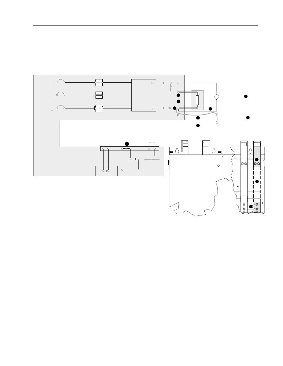 Connect the motor series field between s1, Verify that the jumper between terminals 3 | Rockwell Automation 1397 Open Chassis Dynamic Brake User Manual | Page 14 / 16