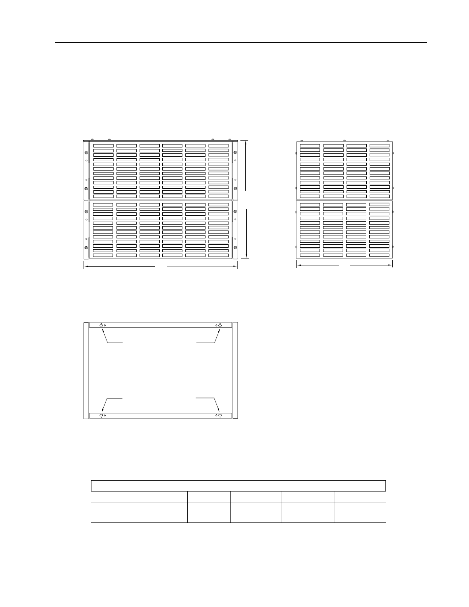 Open cage resistor enclosure dimensions | Rockwell Automation 1397 Open Chassis Dynamic Brake User Manual | Page 7 / 16