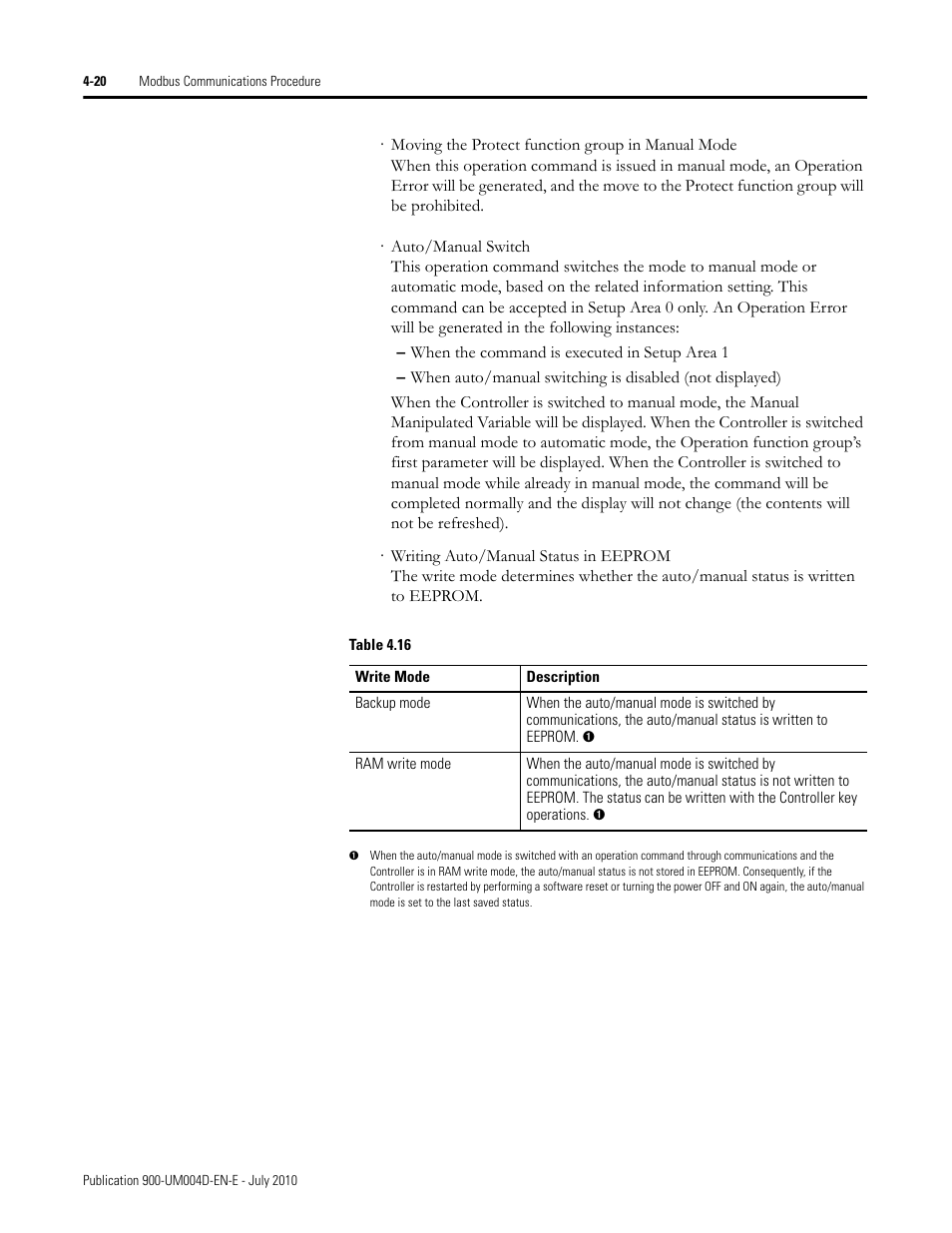 Rockwell Automation 900 Temperature Controller Communications Functions - Series B User Manual | Page 78 / 103