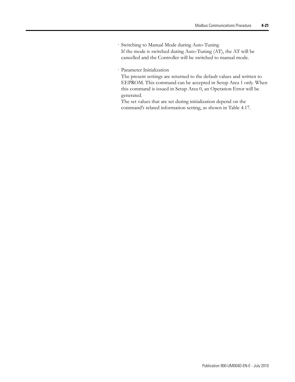 Rockwell Automation 900 Temperature Controller Communications Functions - Series B User Manual | Page 79 / 103