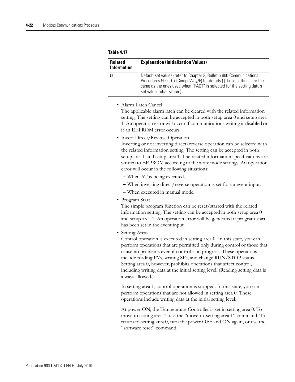 Rockwell Automation 900 Temperature Controller Communications Functions - Series B User Manual | Page 80 / 103