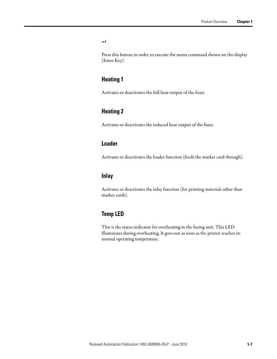 Rockwell Automation 1492-PRINT110_PRINT220 ClearMark Printer User Manual User Manual | Page 17 / 80